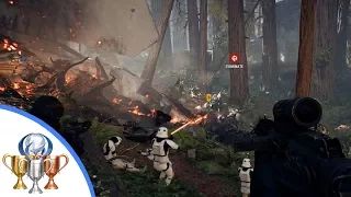 Star Wars Battlefront 2 Balance Point - eliminate five enemies at once using the Barrage (Mission 2)