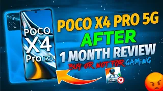 POCO X4 PRO 5G LONG TERM REVIEW AFTER 1 MONTH | POCO X4 PRO 5G GAMING REVIEW AFTER 30 DAYS