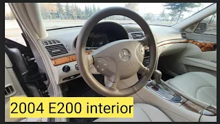 W211 E200 Kompressor (Kullanıcısıdan) Detaylı İç inceleme