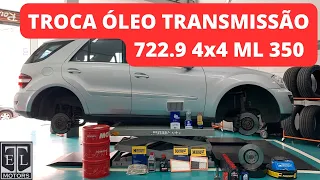 Troca Óleo Transmissão 722.9 4X4 MERCEDES ML 350, Manutenção Geral