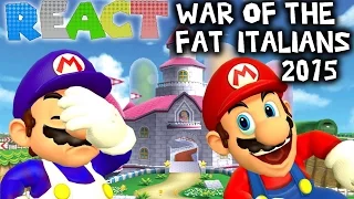 LUIGIKID REACTS TO: SM64: WAR OF THE FAT ITALIANS 2015 by SMG4