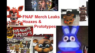 The WEIRDEST FNAF Merch Hoaxes and Prototypes! | Five Nights at Freddy's Toys Merch Review Funko