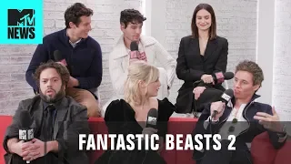 The Cast of 'Fantastic Beasts 2' Confess Their IRL Crimes 😧 | MTV News