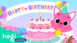 ¡Feliz Décimo Cumpleaños, Pinkfong! | La Canción de Cumpleaños Feliz | Hogi en español