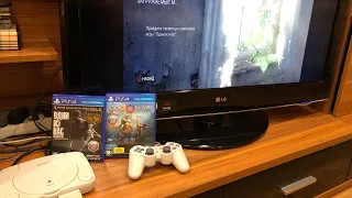 Ставим диск от PS4 в PS1. Что будет?