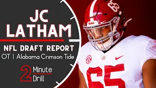 JC Latham: Roll Tide & Steamroll Defenders | 2024 NFL Draft Report & Scouting Profile