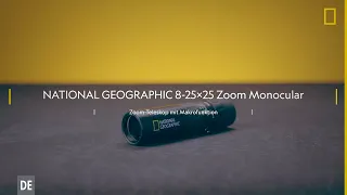 NATIONAL GEOGRAPHIC 8-25x25 Zoom-Monokular