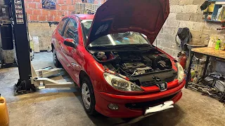 Peugeot 206 1.4 8V diagnoza i popravak..Brtva glave