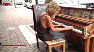 Homeless Piano Player