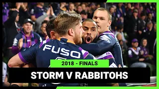 Melbourne Storm v South Sydney Rabbitohs Finals Week 1, 2018 | Full Match Replay | NRL