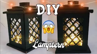 Diy Eid lantern😍/Diy Lantern with cardboard/ #ramadan #diy #craft