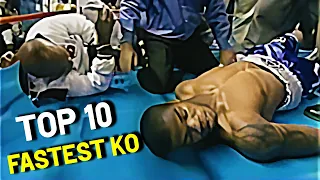 TOP 10 Fastest Knockouts In Boxing History