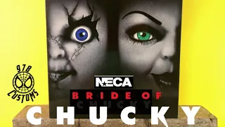 Neca Ultimate Bride of Chucky and Tiffany action figure review