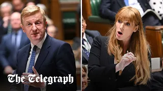 Watch PMQs: Oliver Dowden stands in for Rishi Sunak to face Angela Rayner