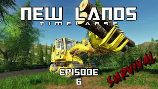 FS19 survival | New Lands | E06 | Liebherr Tracked Loader Is On The Job