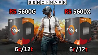 AMD Ryzen 5600G vs 5600X Test in 8 Games // 1080p