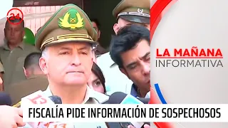 Dos venezolanos: Fiscalía pide información tras crimen de carabinero | 24 Horas TVN Chile