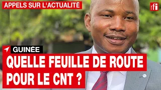 Guinée : le CNT est mis en place, et maintenant ? • RFI