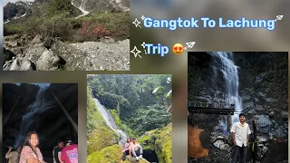 Gangtok to lachung trip 💗 #youtubevideo #vlog #explore #couplegoals #explorevideo