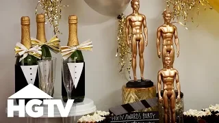 DIY Decor for Your Awards Show Party | HGTV