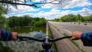 Катаюсь один по городу на Мтб  Часть 2 | GoPro POV MTB Urban Street Riding #2