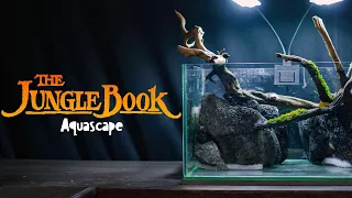 The Jungle Book Aquascape || Step By Step ||