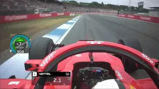 F1 2018 germany GP onboard pole lap full hd