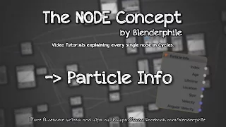 The Node Concept #39 -  Particle info
