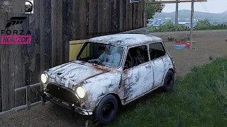 Mr Bean's Mini Cooper S rescue and build - Forza Horizon 5 | Logitech G29