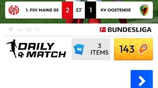 Score★Hero | Daily Match | Mainz 05 Vs. Oostende