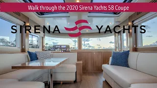 Walk Through The Sirena Yachts 58 Coupe