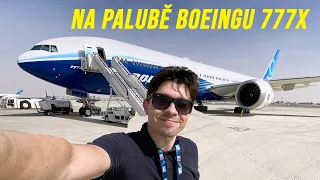 Proč bude mít Boeing 777X skládací křídla? Na palubě nejdražšího letadla současnosti.