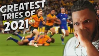 American Reacts To The Greatest Rugby Tries Of 2021!