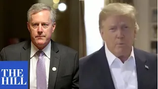 WATCH: White House Chief of Staff Mark Meadows speaks to reporters about President Trump & COVID-19