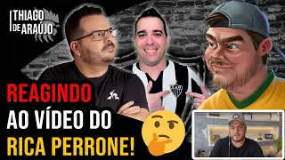 🔴 REAGINDO AO VÍDEO INCRÍVEL DE RICA PERRONE SOBRE O GALO - COM BETO GUERRA E THIAGO DE ARAÚJO 🔴