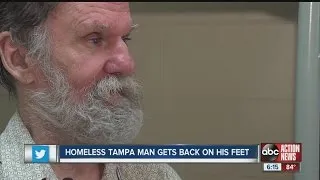 Homeless man discovers forgotten bank account