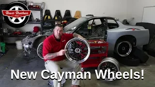 New Wheels for the Porsche Cayman! (BBS E88 3 piece)