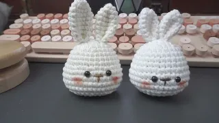 Crochet flower rabbit || Hướng dẫn móc len Đầu Thỏ  || Crochet Tutorials for Beginners.