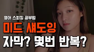 미드 한 편 끝내고 다음 편으로 언제 넘어가야 될까? 잘 하고 있는 건가?