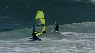 Windsurfing: Big Bay, Cape Town, South Africa - 15/02/2023