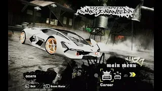 NFSMW | Lamborghini Terzo Millennio mod |+Junkman Tunning
