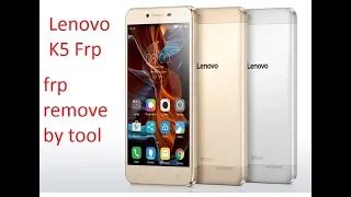 How To Remove Frp Google Bypass lenovo a6020a40 Lenovo K5 Frp remove By Tool