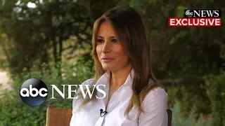 Melania Trump says president's alleged infidelities are not a 'focus of mine'