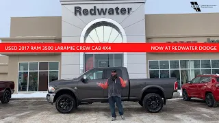 Used 2017 RAM 3500 Laramie Crew Cab 4x4 Cummins Diesel | Stock # NR11656A - Redwater Dodge