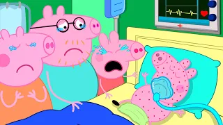 Poor little Peppa!? Please try your best, Everything will be okay!! Peppa Pig Funny Animation