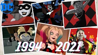 Evolution of Harley Quinn in Cartoons and Movies Under 7 Minutes