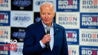 WATCH LIVE: Biden delivers remarks during campaign event at IBEW union conference