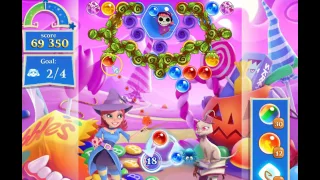 Bubble Witch Saga 2 Level 1293 with no booster & 2 bubbles left