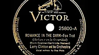 1938 Larry Clinton - Romance In The Dark (Bea Wain, vocal)