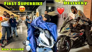 Sir ki Dream Delivery BMW S1000RR ❤️ or sath mai humne bhi Booking Karwa di 😍 BIG SURPRISE